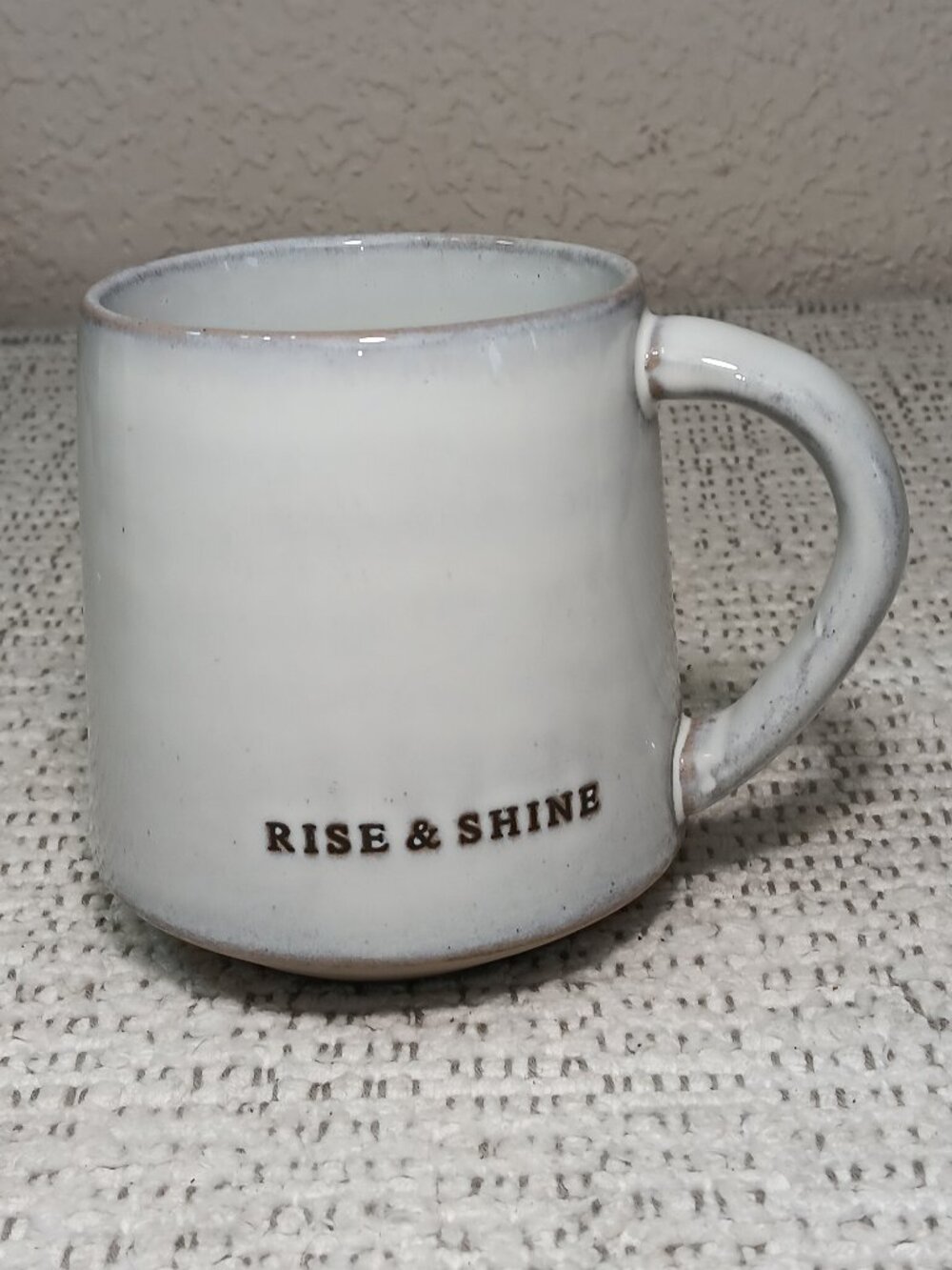 Hearth & Hand with Magnolia 'Rise & Shine' glazed stoneware coffee mug